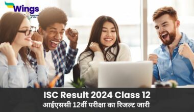 ISC Result 2024 Class 12