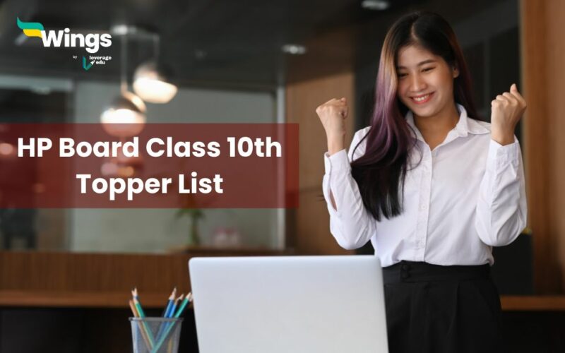 HP Board Class 10th Topper List