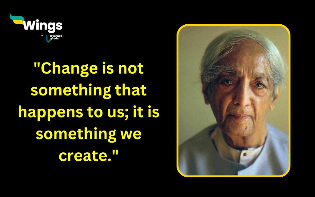 Jiddu Krishnamurti Quotes in Hindi