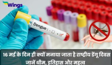 National Dengue Day in Hindi