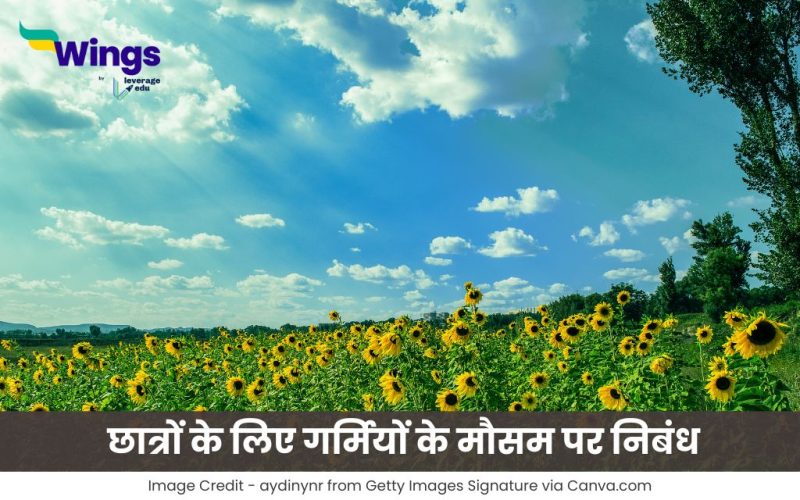 छात्रों के लिए गर्मियों के मौसम पर निबंध