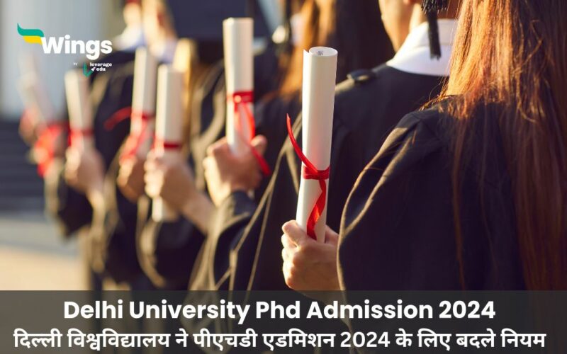 Delhi University Phd Admission 2024
