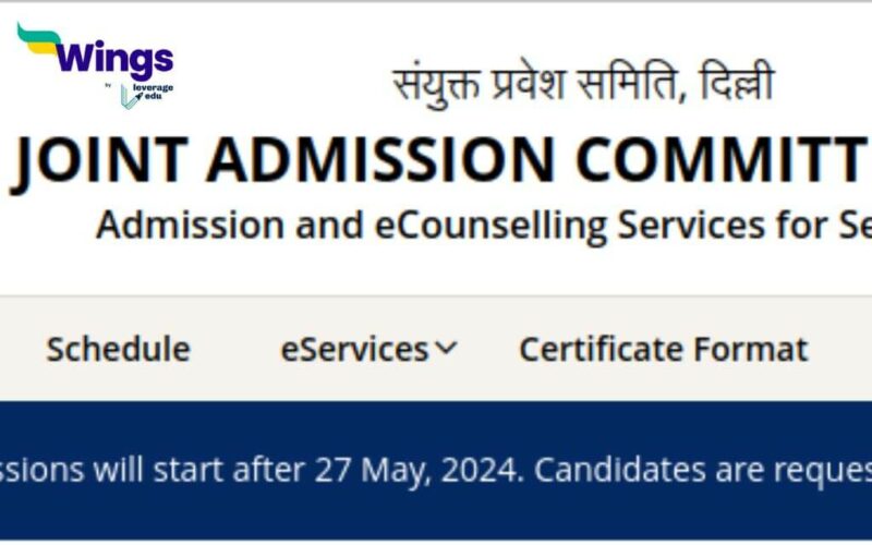 JAC Delhi Counselling 2024