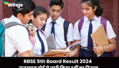 RBSE 5th Board Result 2024 Rajasthan Board