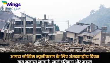 International Day For Disaster Risk Reduction in Hindi