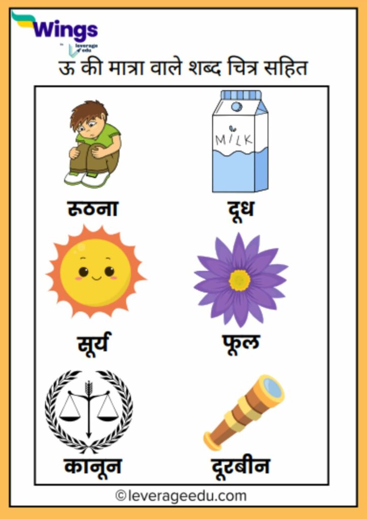 Bade U Matra Wale Shabd Worksheet (1) (1)