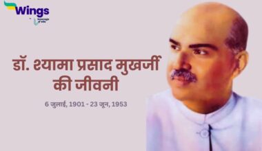 Syama Prasad Mukherjee in Hindi