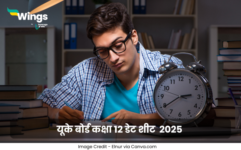 UK Board 12th Date Sheet in Hindi 2025