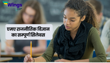 MA Political Science Syllabus in Hindi