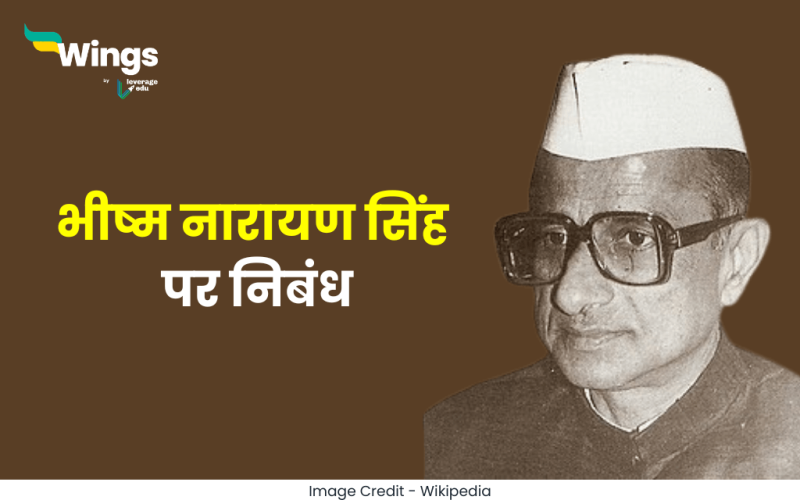 Essay on Bhishma Narain Singh in Hindi
