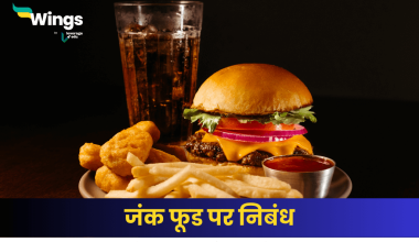 जंक फूड पर निबंध