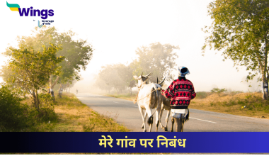 मेरे गांव पर निबंध