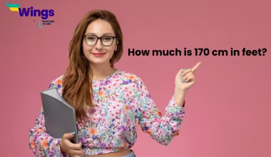How much is 170 cm in feet?