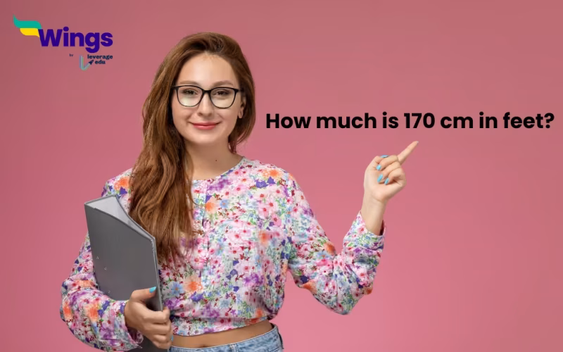 How much is 170 cm in feet?