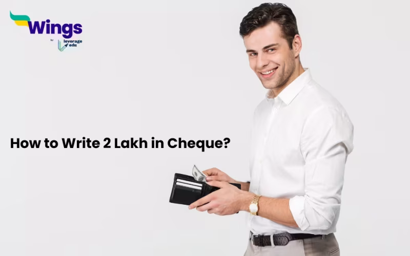 How to Write 2 Lakh in Cheque