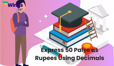 Express 50 Paise as Rupees Using Decimals