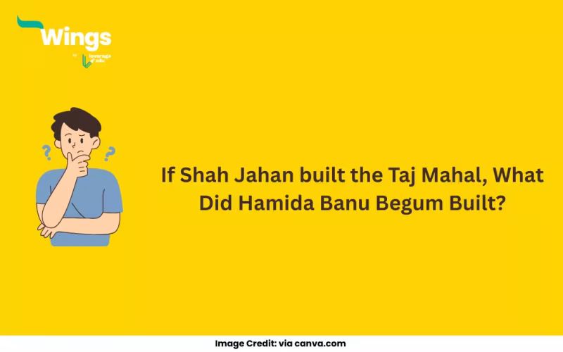 a Bioy asking a question: "If Shah Jahan built the Taj Mahal, What Did Hamida Banu Begum Built"