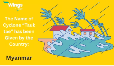 Giving information that The Name of Cyclone “Tauk tae” has been Given by the Country Myanmar