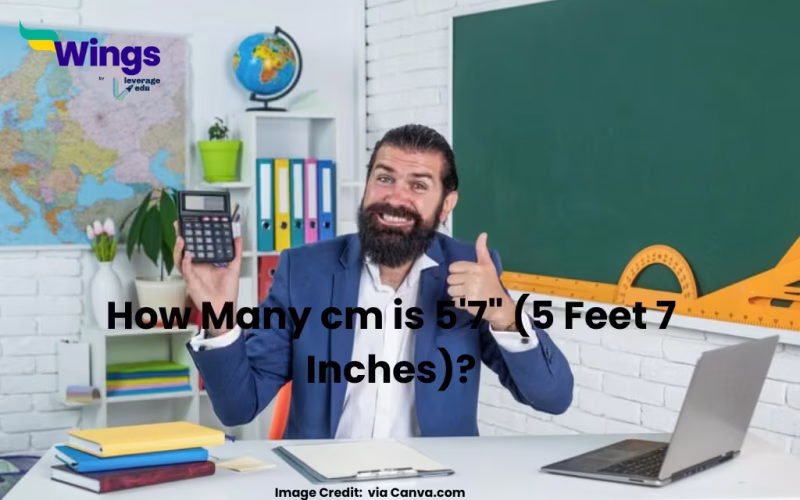 How Many cm is 5'7 (5 Feet 7 Inches)