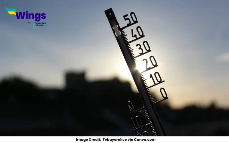 Calculate the annual range of temperature