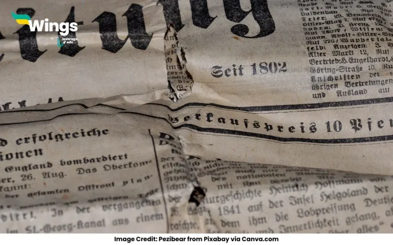 The first weekly paper published by the INC was