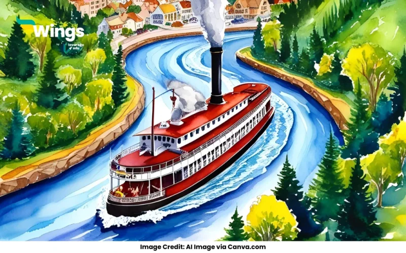 A steamer, going downstream in a river, covers the distance between two towns in 20 hours. Coming back upstream, it covers this distance in 25 hours. The speed of water is 4km/h. Find the distance between the two towns.