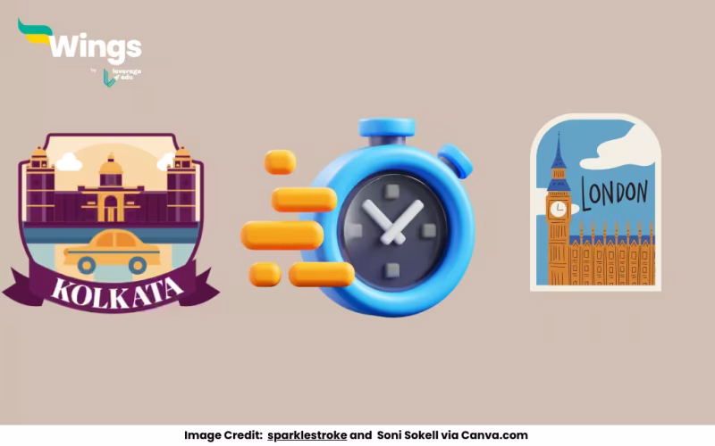 The Difference in Time Between Kolkata and London is