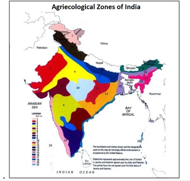 Agriecological Zones  