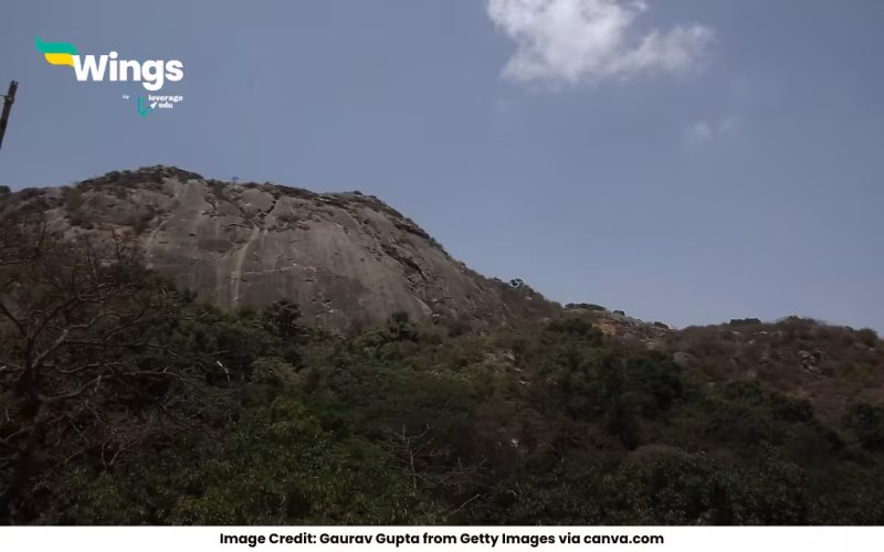 Which hills are located in Rajasthan 