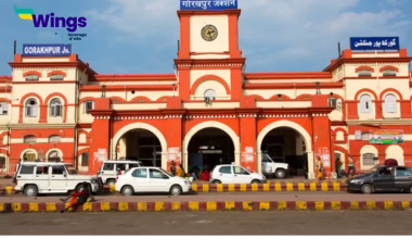 Which one has the world's longest railway platform in India