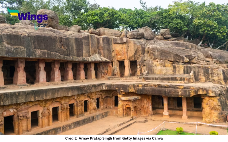 The Numerous Caves on the Udayagiri and Khandagiri Hills of Odisha Testify to the: