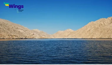 The Arabian Sea lies to the