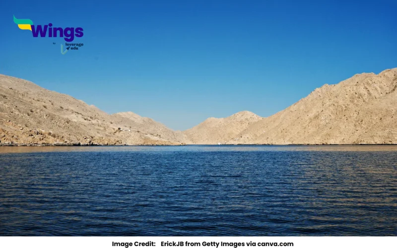 The Arabian Sea lies to the