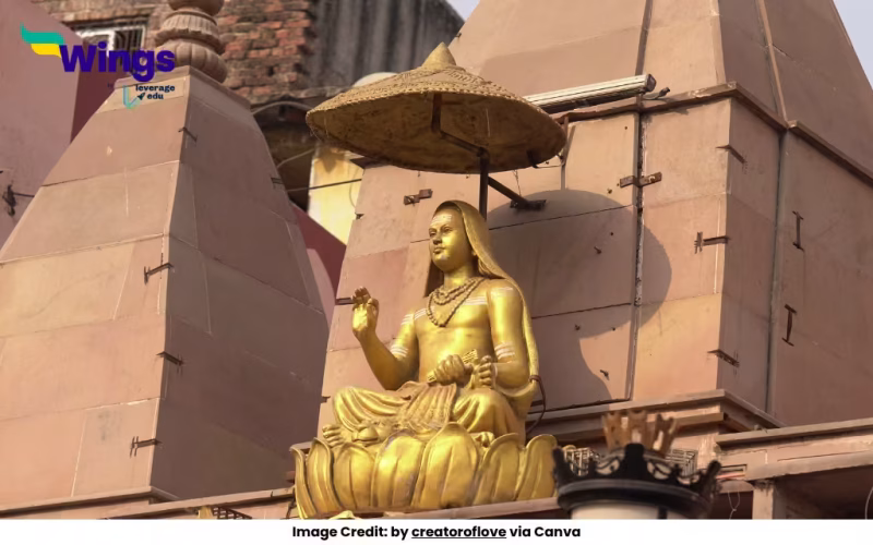 Who Established the Four Mathas in the Four Corners of India?