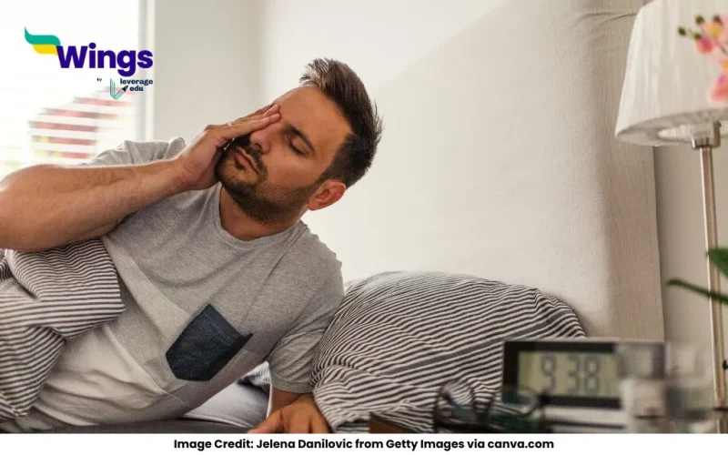 past participle of wake