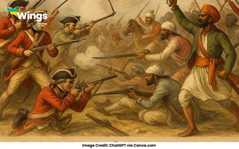 The Battle of Buxar was fought between and the combined forces of Mir Qasim