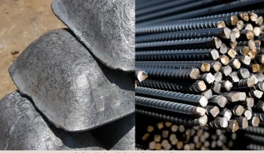 difference between pig iron and steel