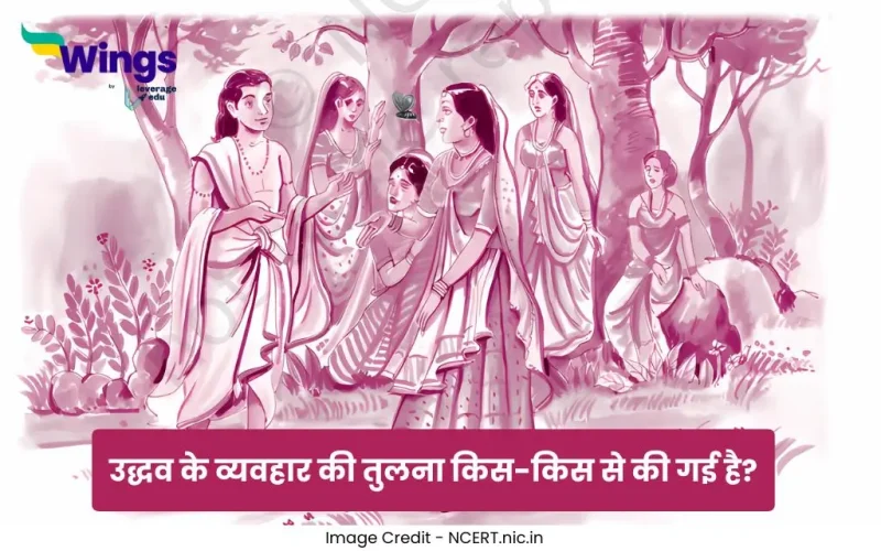 उद्धव के व्यवहार की तुलना किस-किस से की गई है