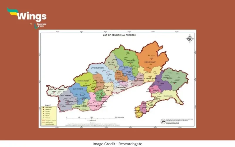 अरुणाचल प्रदेश में कितने जिले हैं