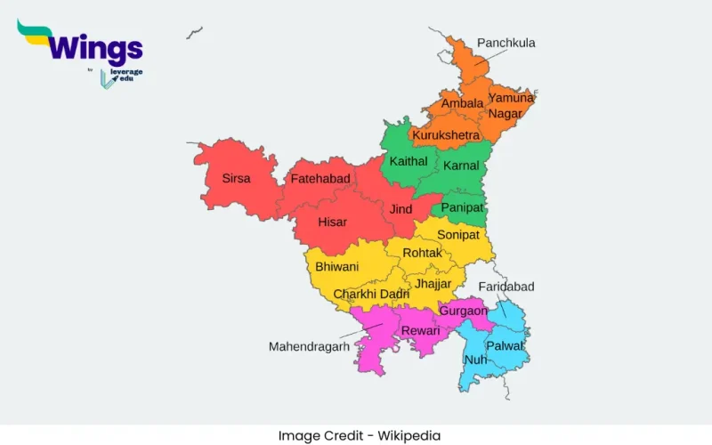 हरियाणा में कितने जिले हैं