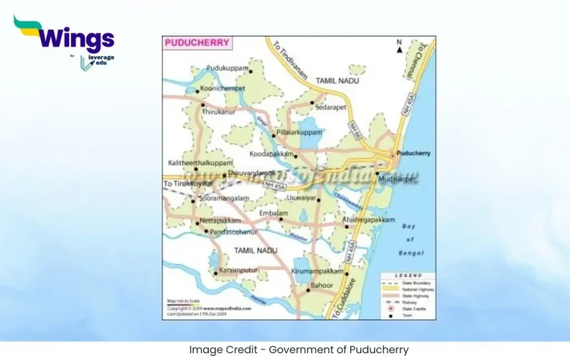 पुदुचेरी में कितने जिले हैं
