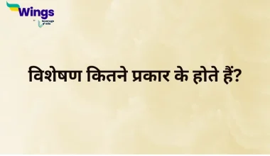 विशेषण कितने प्रकार के होते हैं