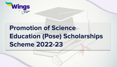 Promotion of Science Education (pose) Scholarships Scheme 2022-23