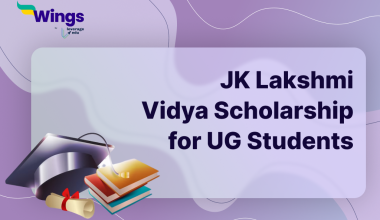 jk lakshmi vidya scholarship for under graduate students