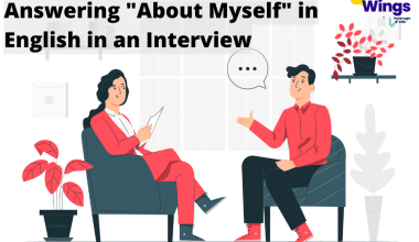 Answering About Myself in English in an Interview
