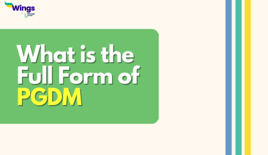 full form of PGDM