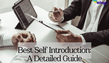 Best Self Introduction A Detailed Guide