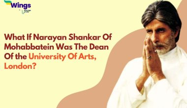 what if narayan shankar of mohabbatein was the dean of the university of arts london