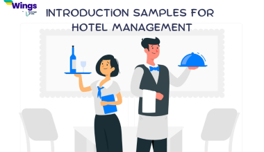 introduction sample for hotel management students