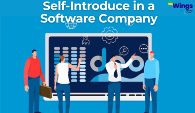 Self-Introduce in a Software Company